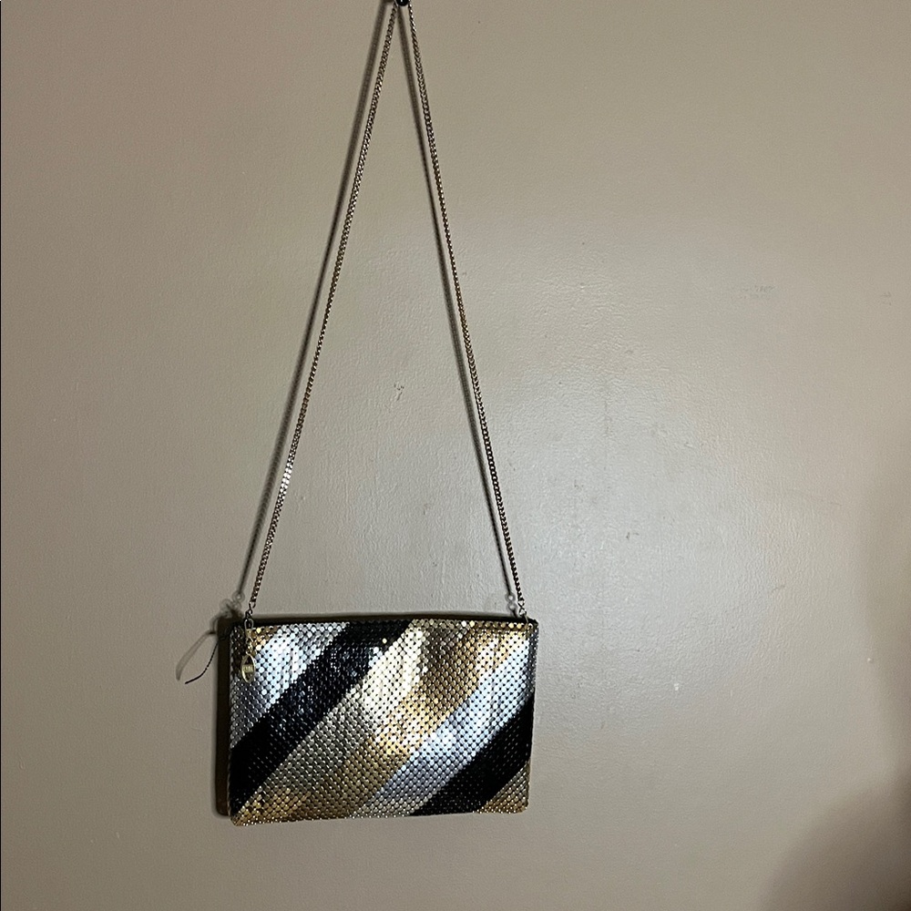 😄MCM Metal Weave Purse Hong Kong